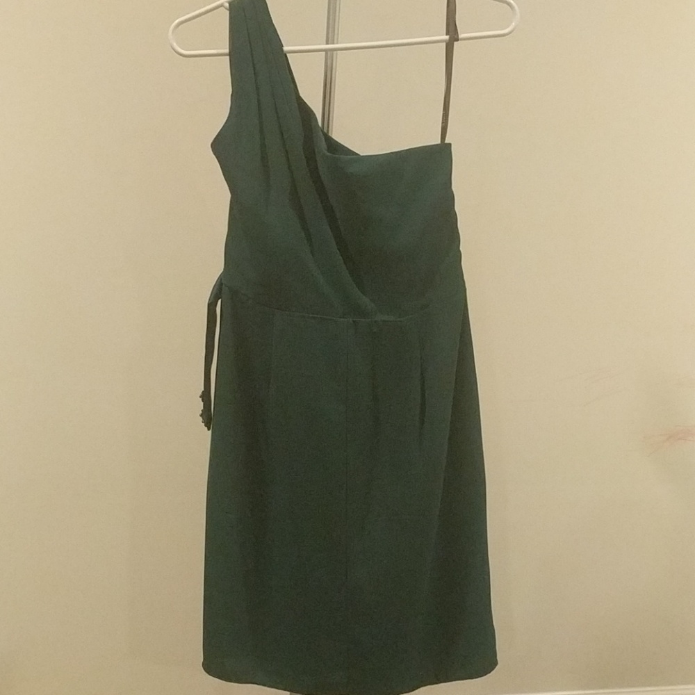 Vera Wang one shoulder dress. Size 10.